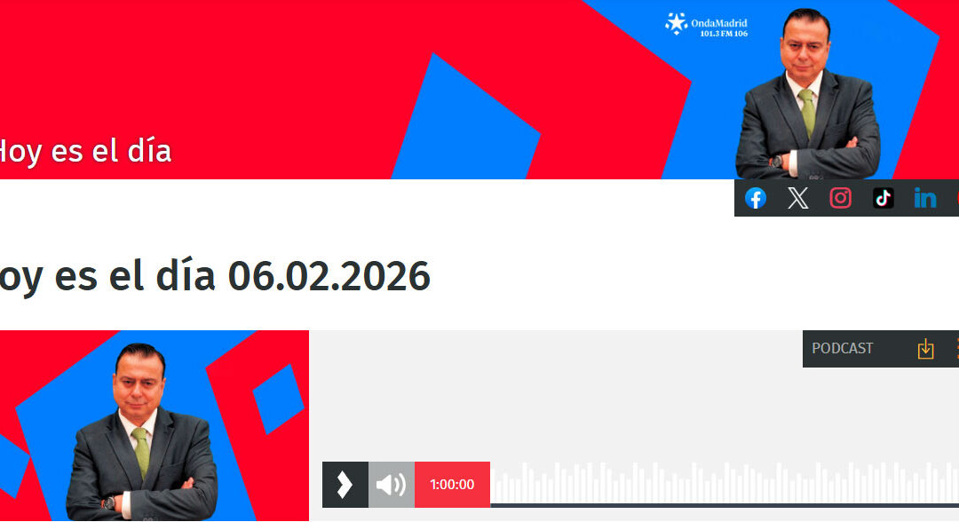 Podcast: Hoy es el día en TeleMadrid